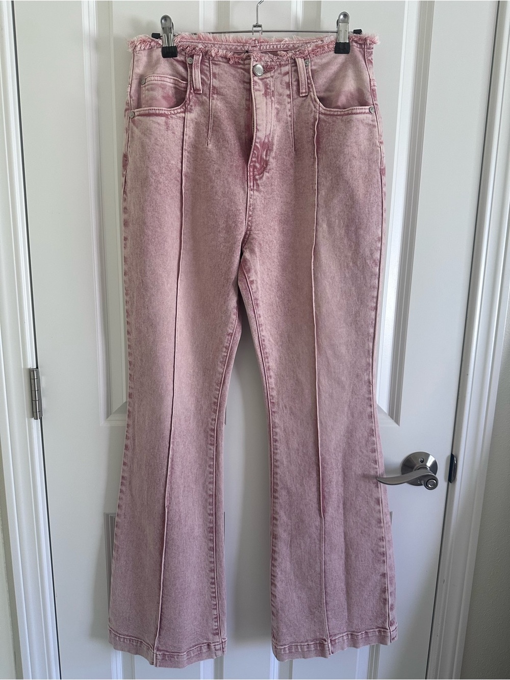 Avec Les Filles Dusty Rose Denim Pants